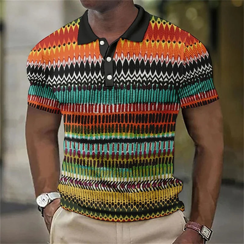 Beeckhoven™ | Kleurrijk Heren Poloshirt