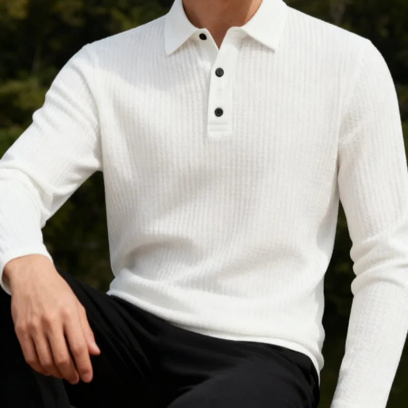 Beeckhoven™ | Elegante Heren Polotrui met Lange Mouwen