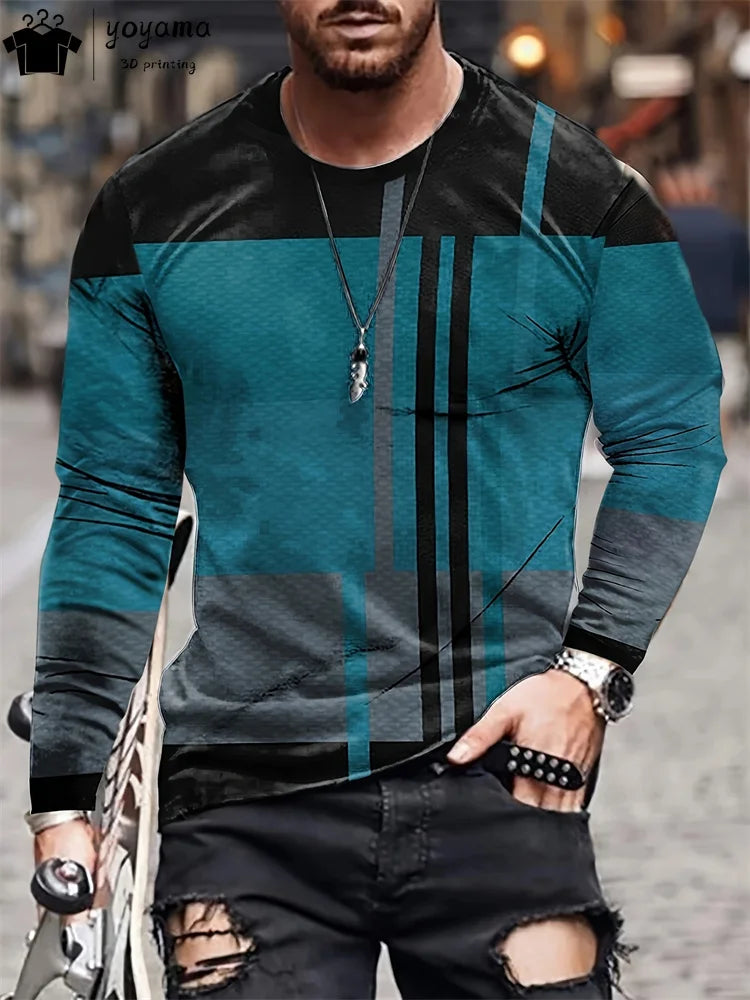 Beeckhoven™ | Gestreept Poloshirt Met Lange Mouwen