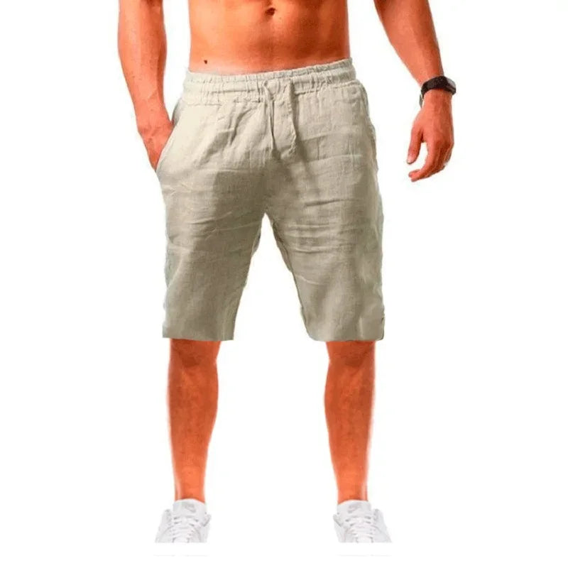Beeckhoven™ | Casual Linnen Zomershort voor Heren