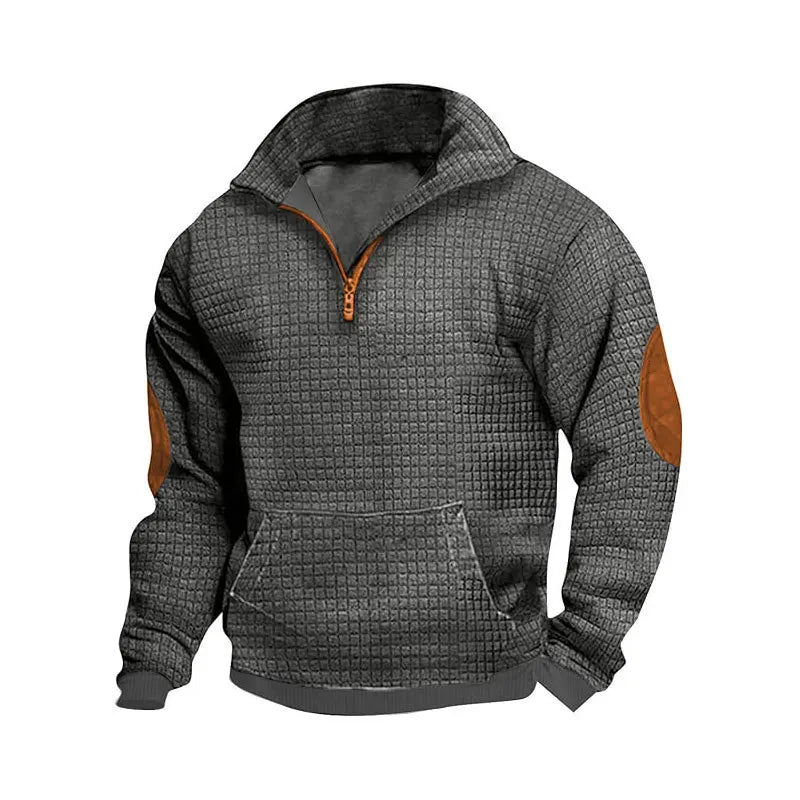 Beeckhoven™ | Heren Sweatshirt met Halve Rits