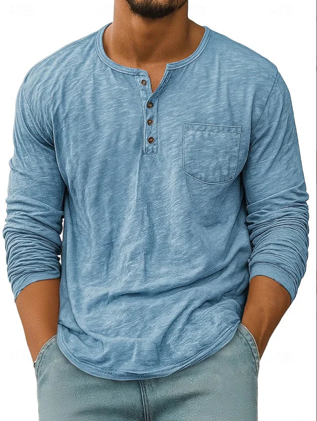 Beeckhoven™ | Luchtig Zomershirt met Lange Mouwen