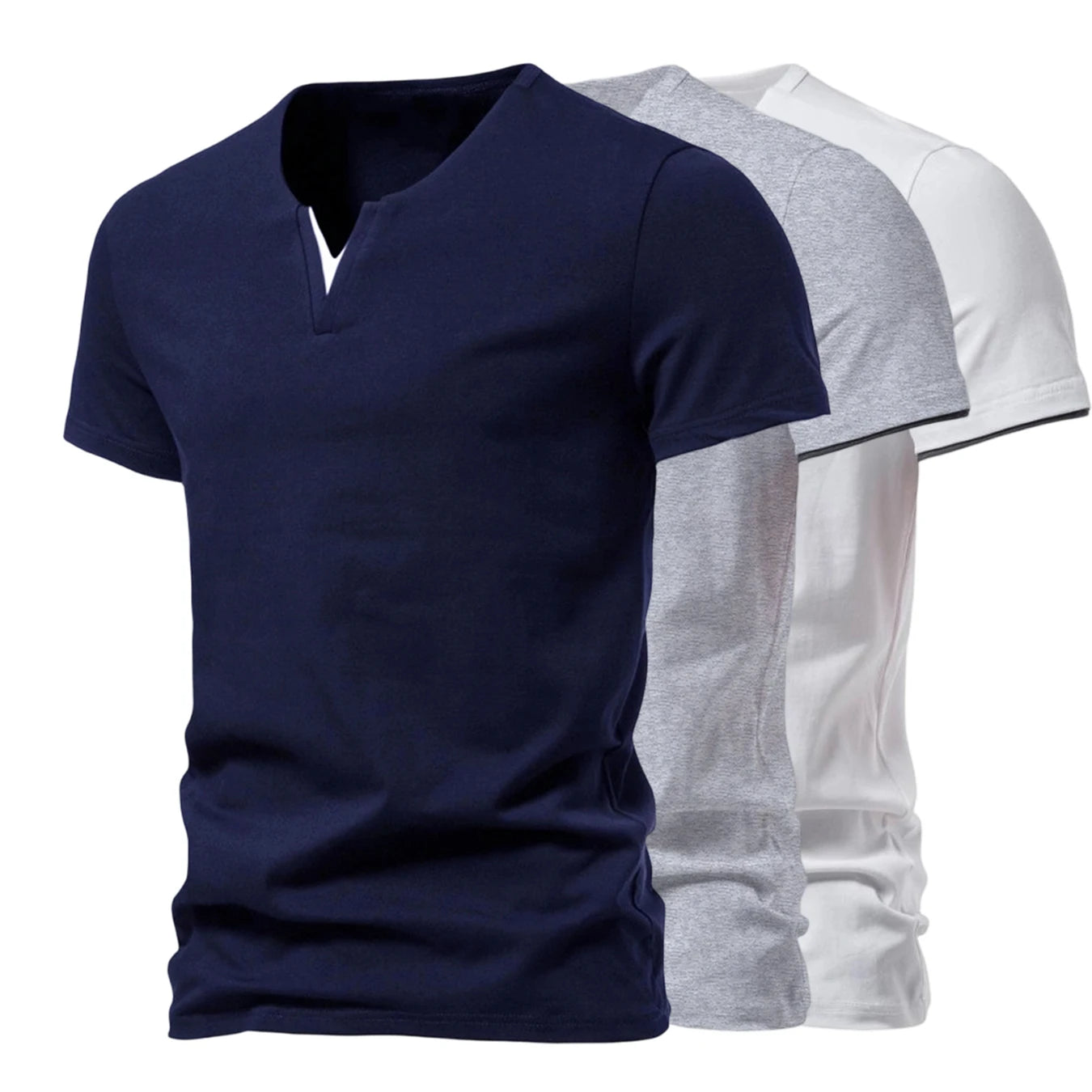 Beeckhoven™ | Heren Zomer T-shirt Met V-Hals