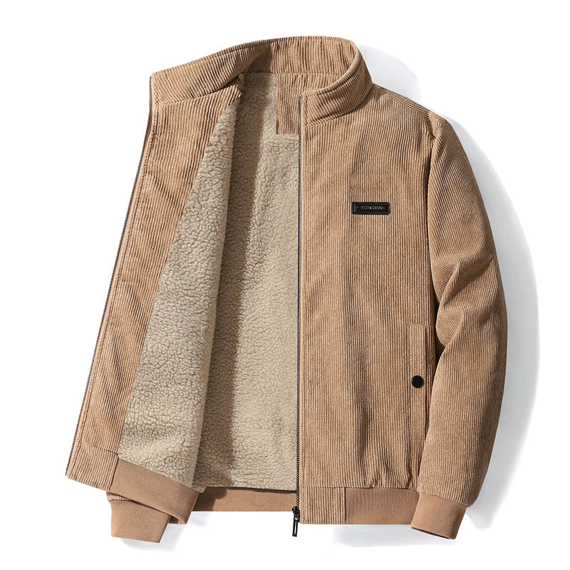 Beeckhoven™ | Corduroy Jas Met Fleecevoering