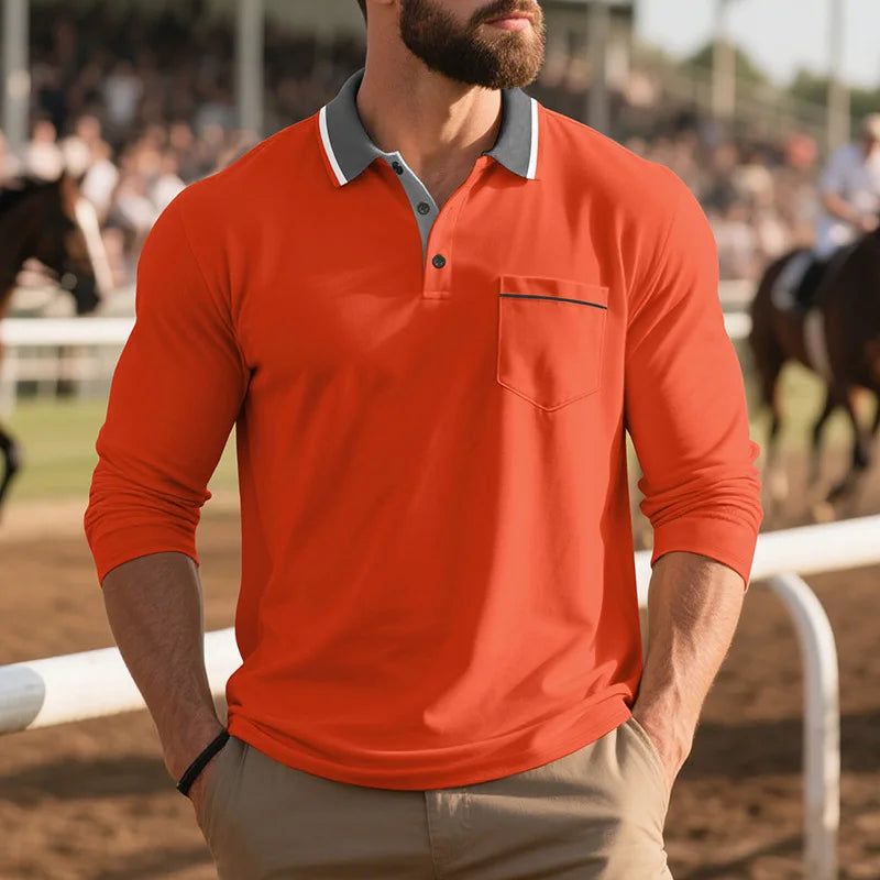 Beeckhoven™ | Stijlvol Poloshirt Met Lange Mouwen