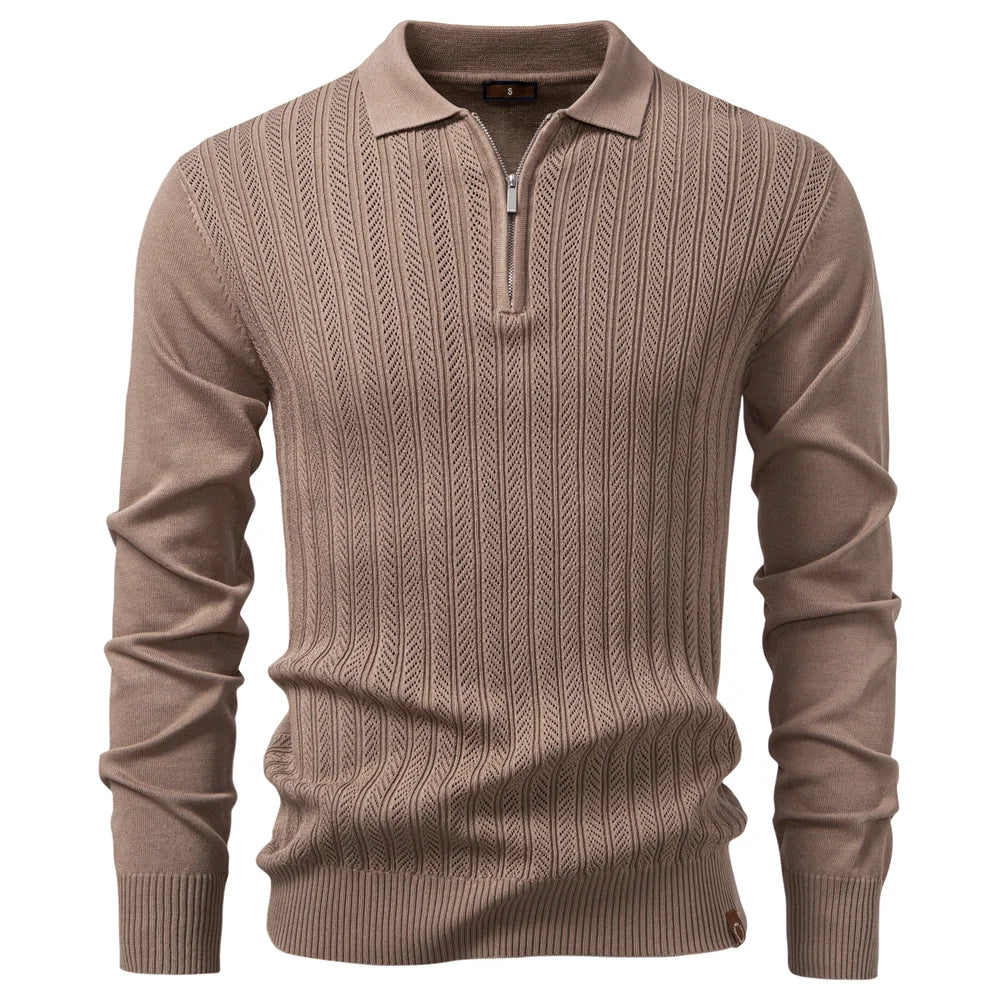 Beeckhoven ™ |  Slim-Fit & Casual Polo Met Rits