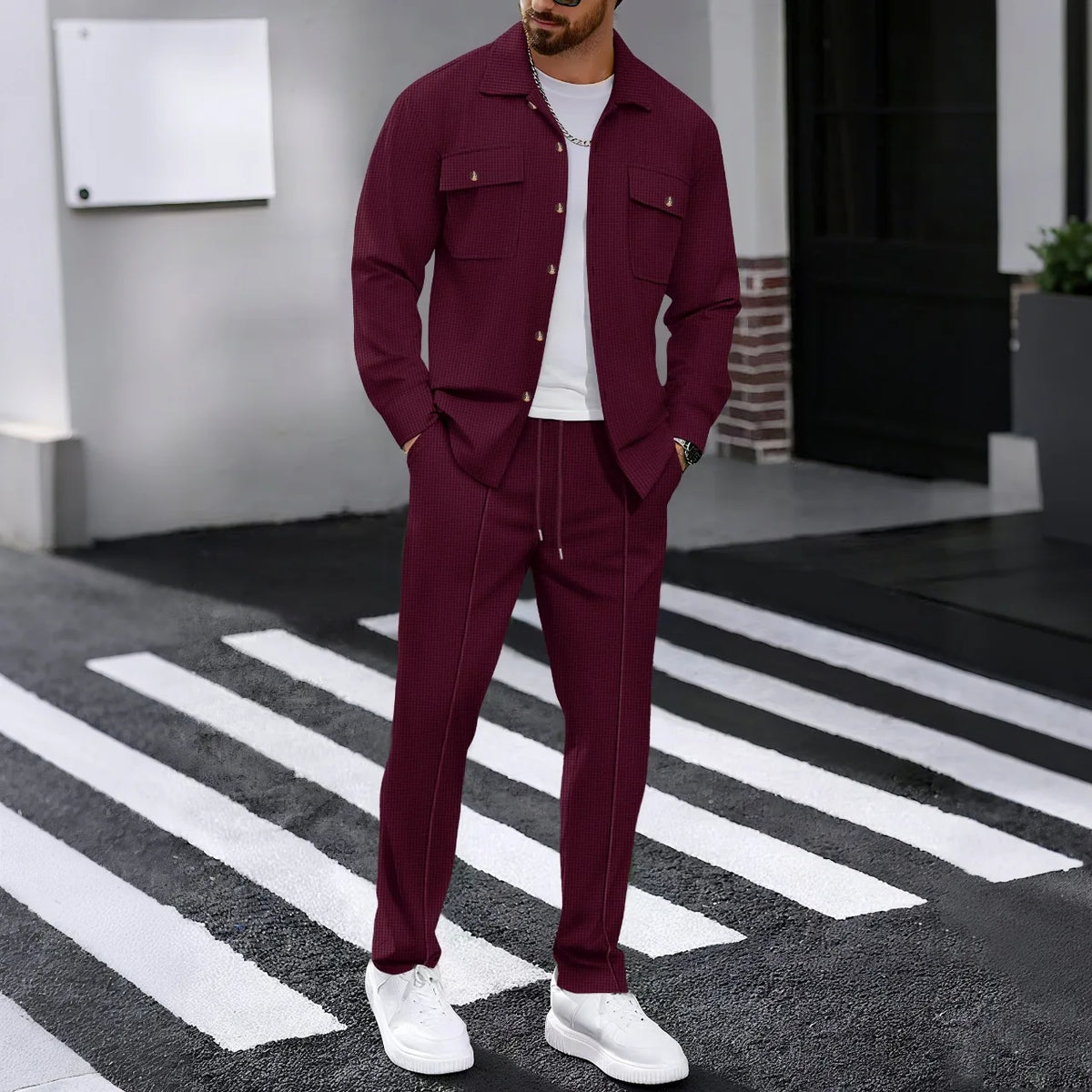 Beeckhoven™ | Casual Heren Set – Snel Aangetrokken, Altijd Verzorgd