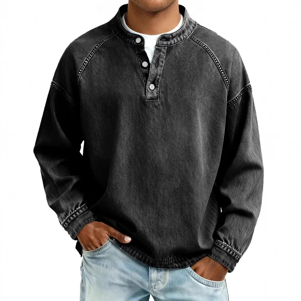 Beeckhoven™ | Vintage Heren Shirt Met Knopen