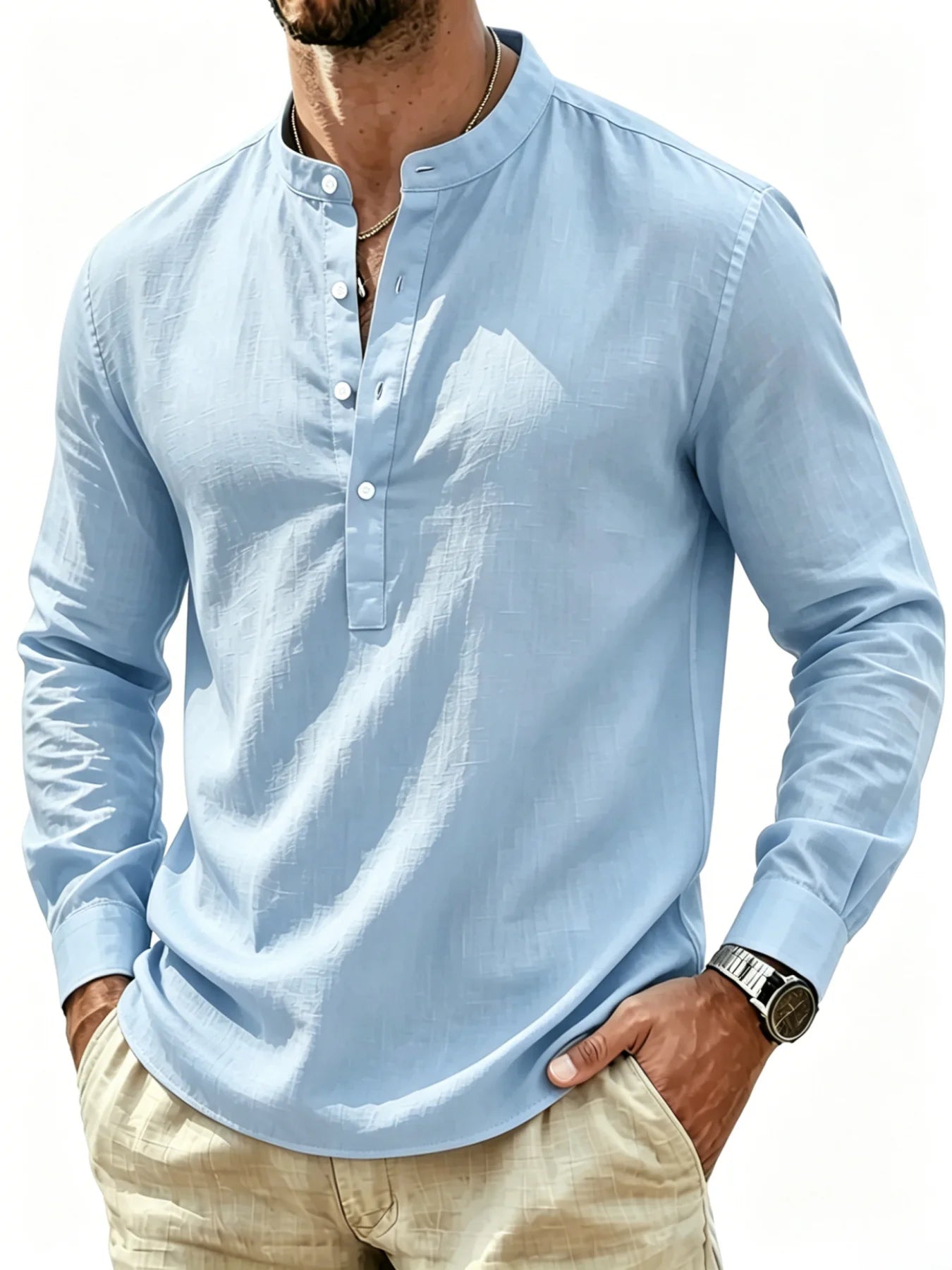 Beeckhoven™ | Ademend Shirt Met Lange Mouwen