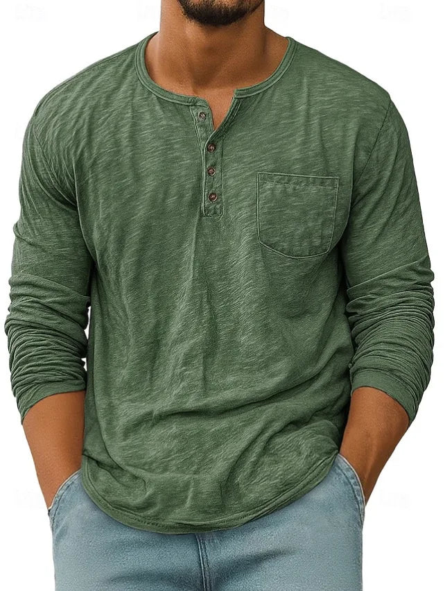 Beeckhoven™ | Luchtig Zomershirt met Lange Mouwen