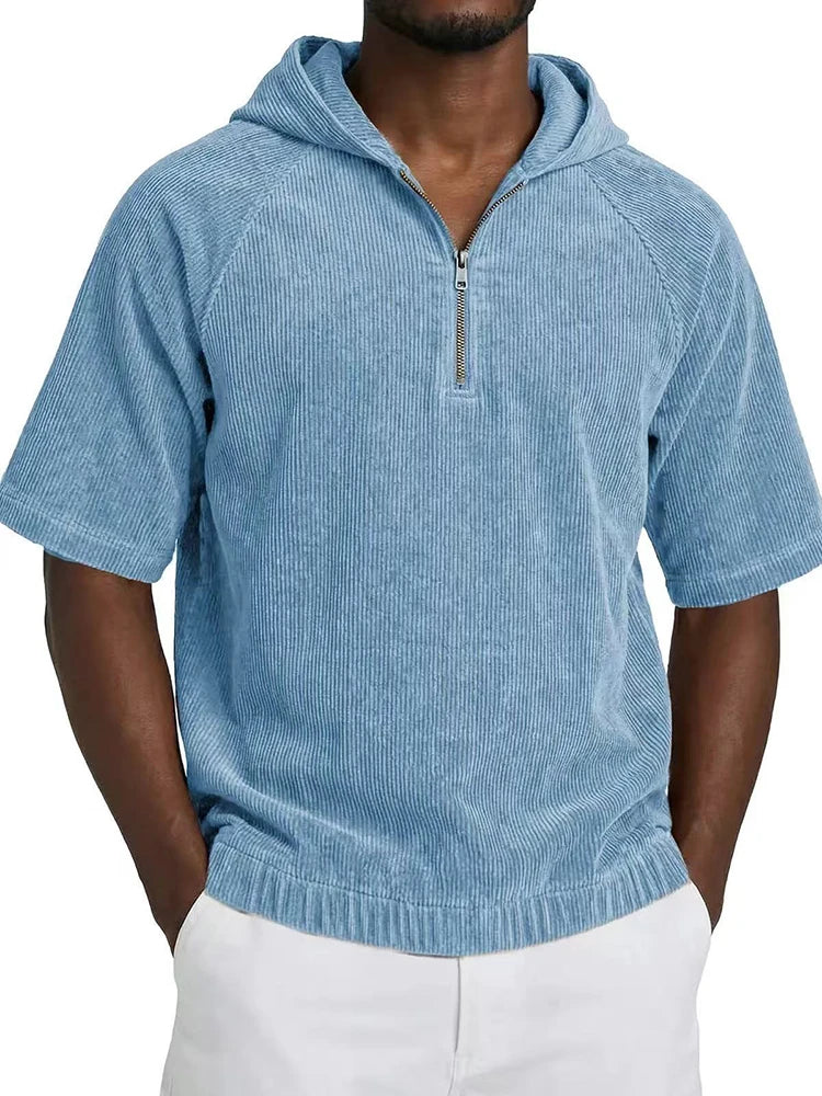 Beeckhoven™ | Corduroy Mannen Shirt Met Capuchon