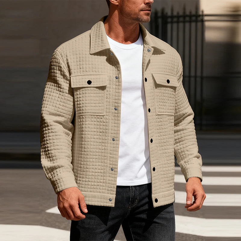 Beeckhoven™ | Casual Geruite Heren Jas