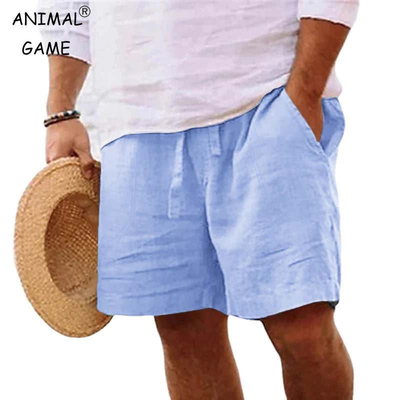 Beeckhoven™ | Casual Katoen-Linnen Zomer Short