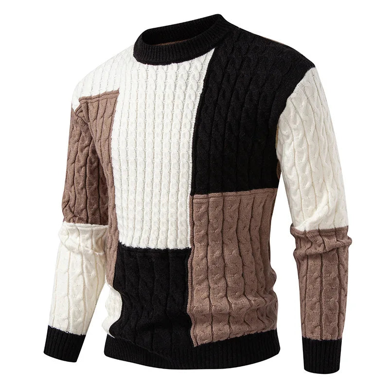 Beeckhoven™ | Stijlvolle Patchwork Trui