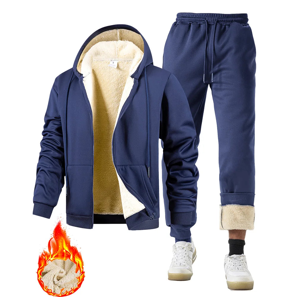 Beeckhoven™ | Gevoerde Casual Heren Set