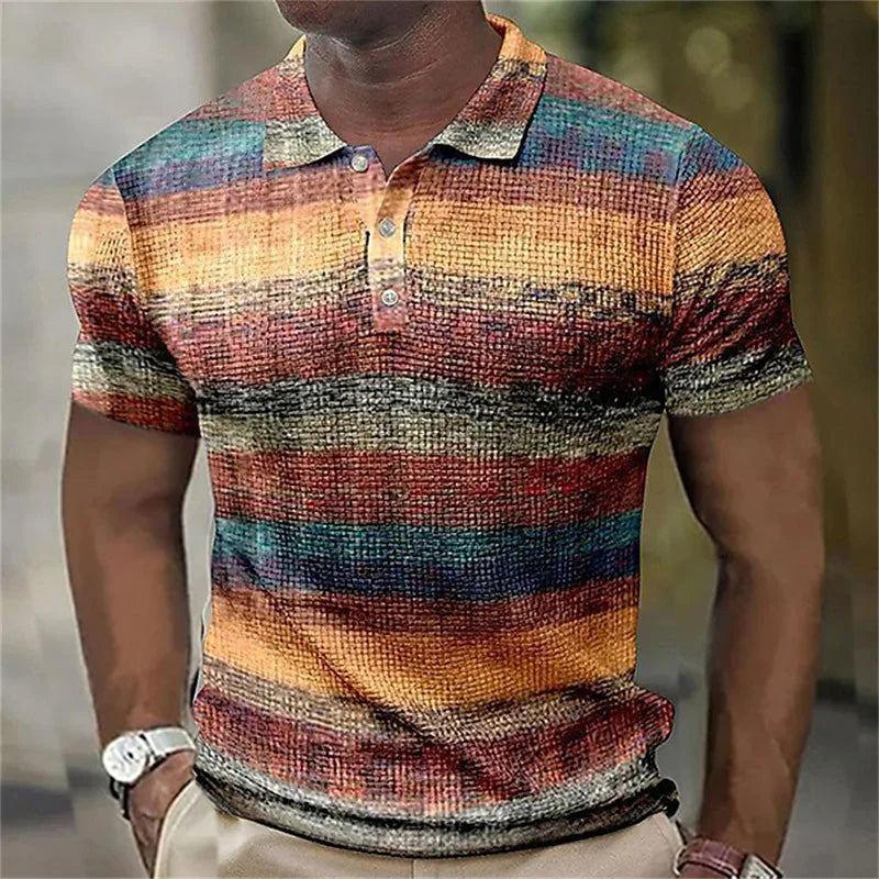Beeckhoven™ | Kleurrijk Heren Poloshirt