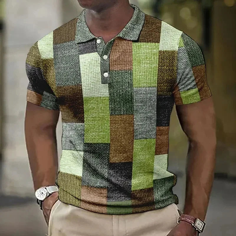 Beeckhoven ™ | Stijlvol Poloshirt Met Ruitjesprint