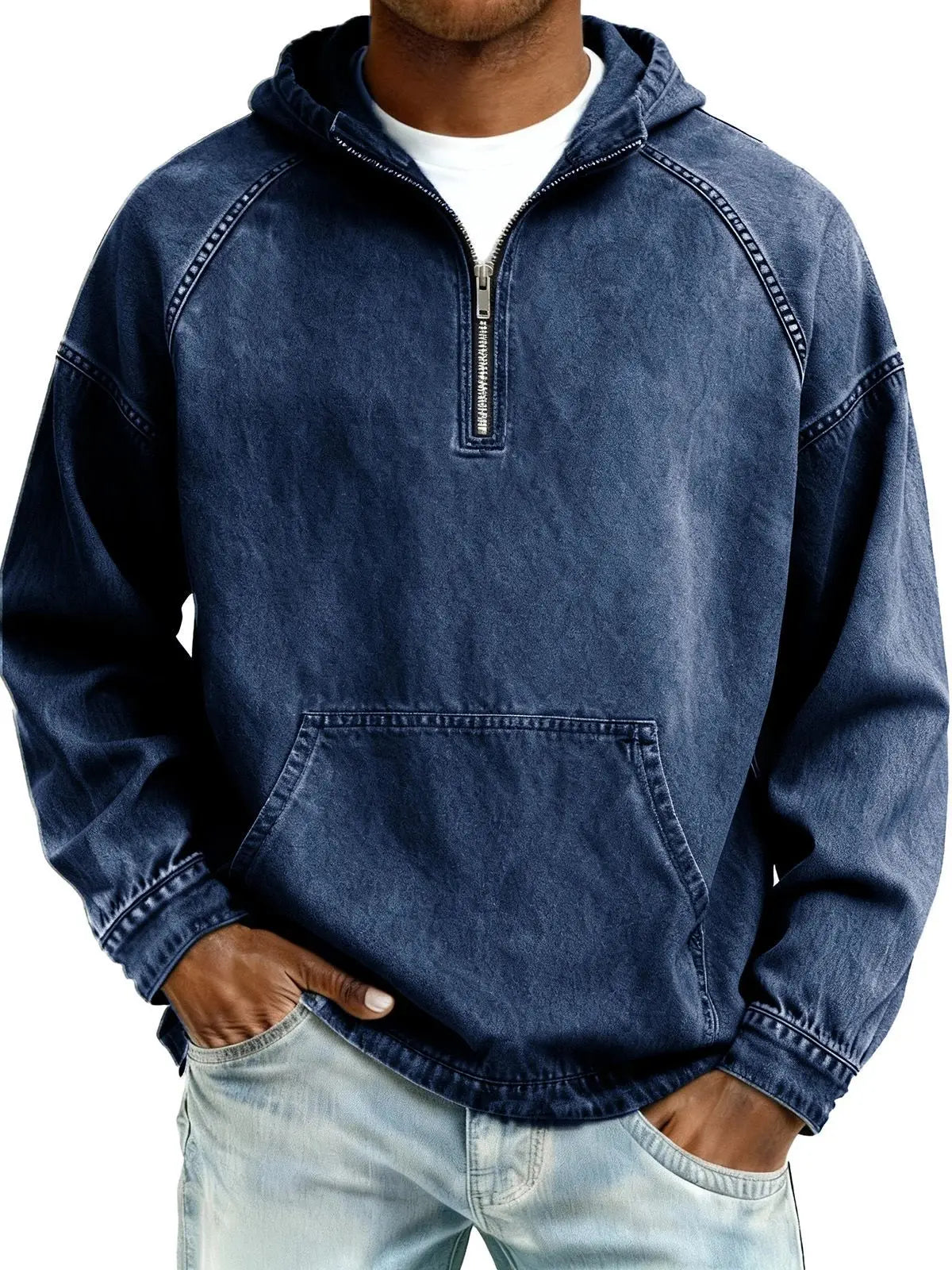 Beeckhoven™ | Vintage Heren Trui Met Capuchon
