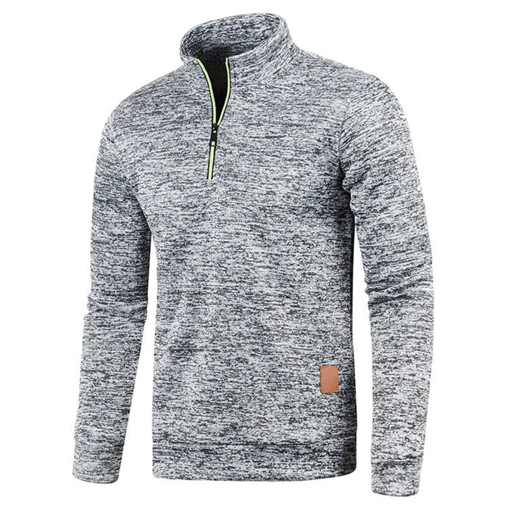 Jude | Sweatshirt met halve rits
