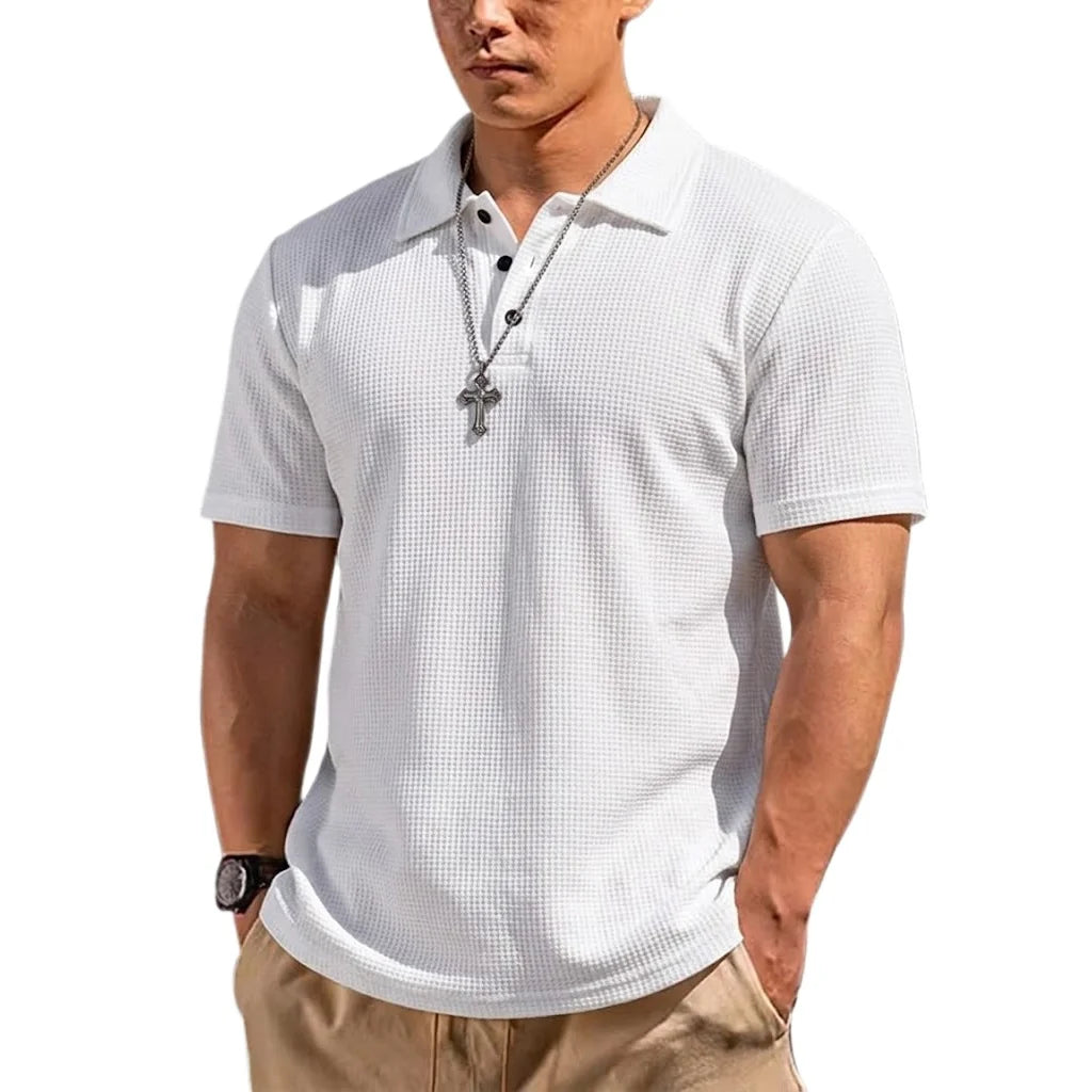 Beeckhoven™ | Zomer Heren Poloshirt Met Korte Mouwen