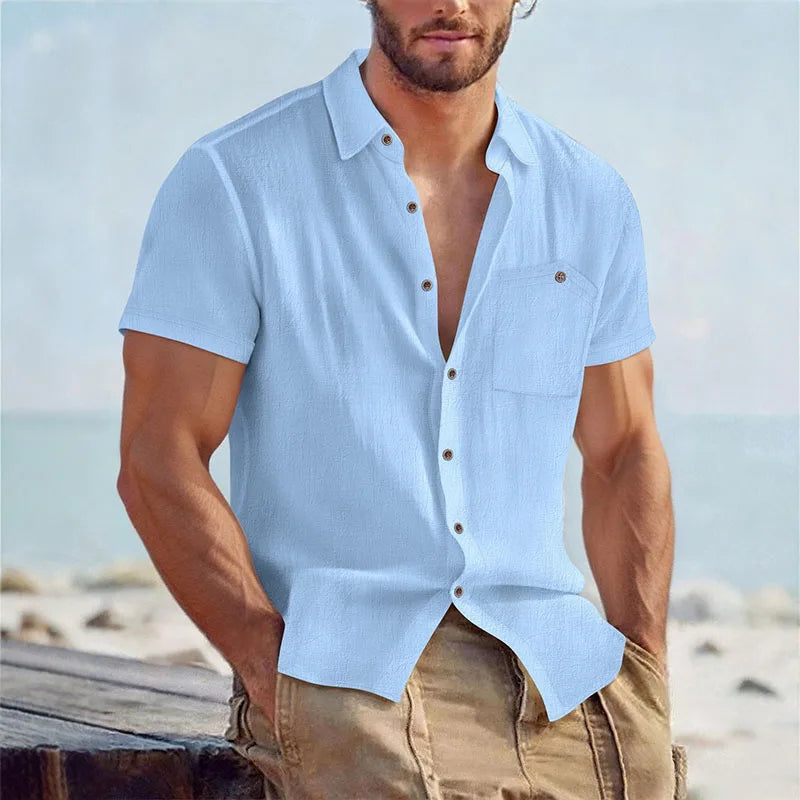 Beeckhoven™ | Casual Zomershirt Met Knopen