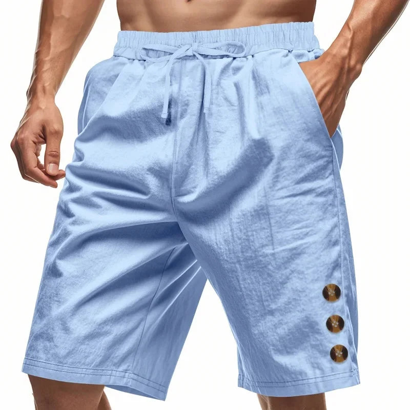 Beeckhoven ™ | Heren Short Met Knoopdesign