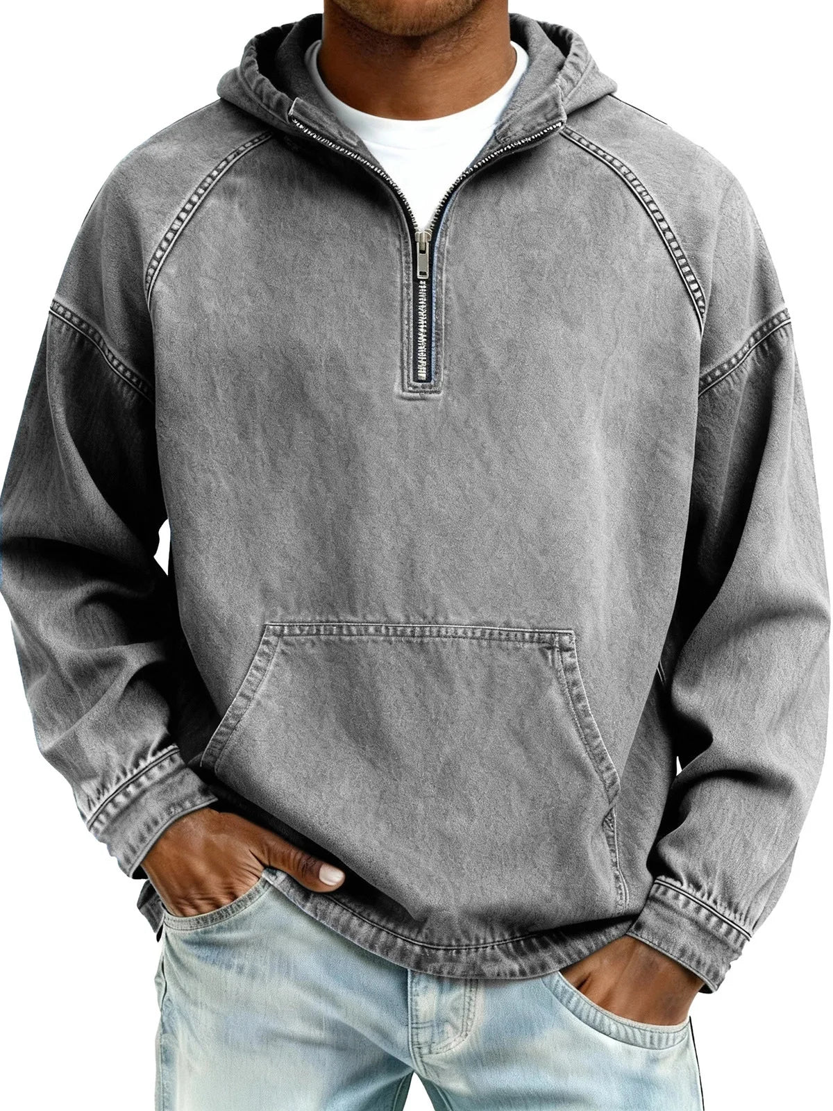 Beeckhoven™ | Vintage Heren Trui Met Capuchon