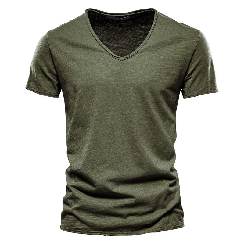 Beeckhoven™ | Katoenen Zomershirt Met Ronde Hals