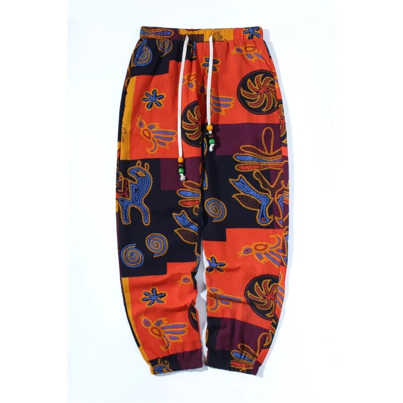 Beeckhoven™ | Boho Tribal Print Broek