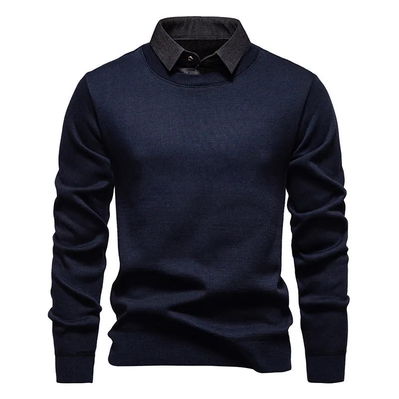 Beeckhoven™ | Casual Trui Met Overhemdkraag