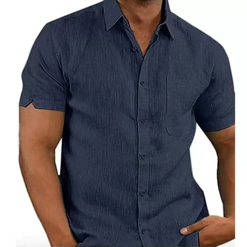 Beeckhoven™ | Ademend Linnen Heren Shirt