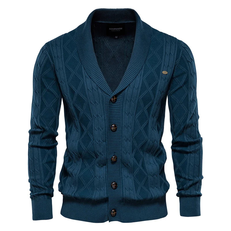 Beeckhoven™ | Warme Cardigan Met Diepe Hals