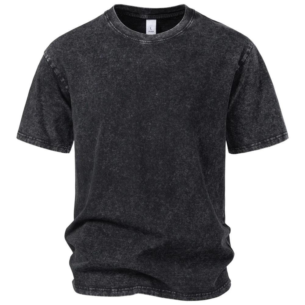 Beeckhoven™ | 100% Katoen Vintage Gewassen T-Shirt