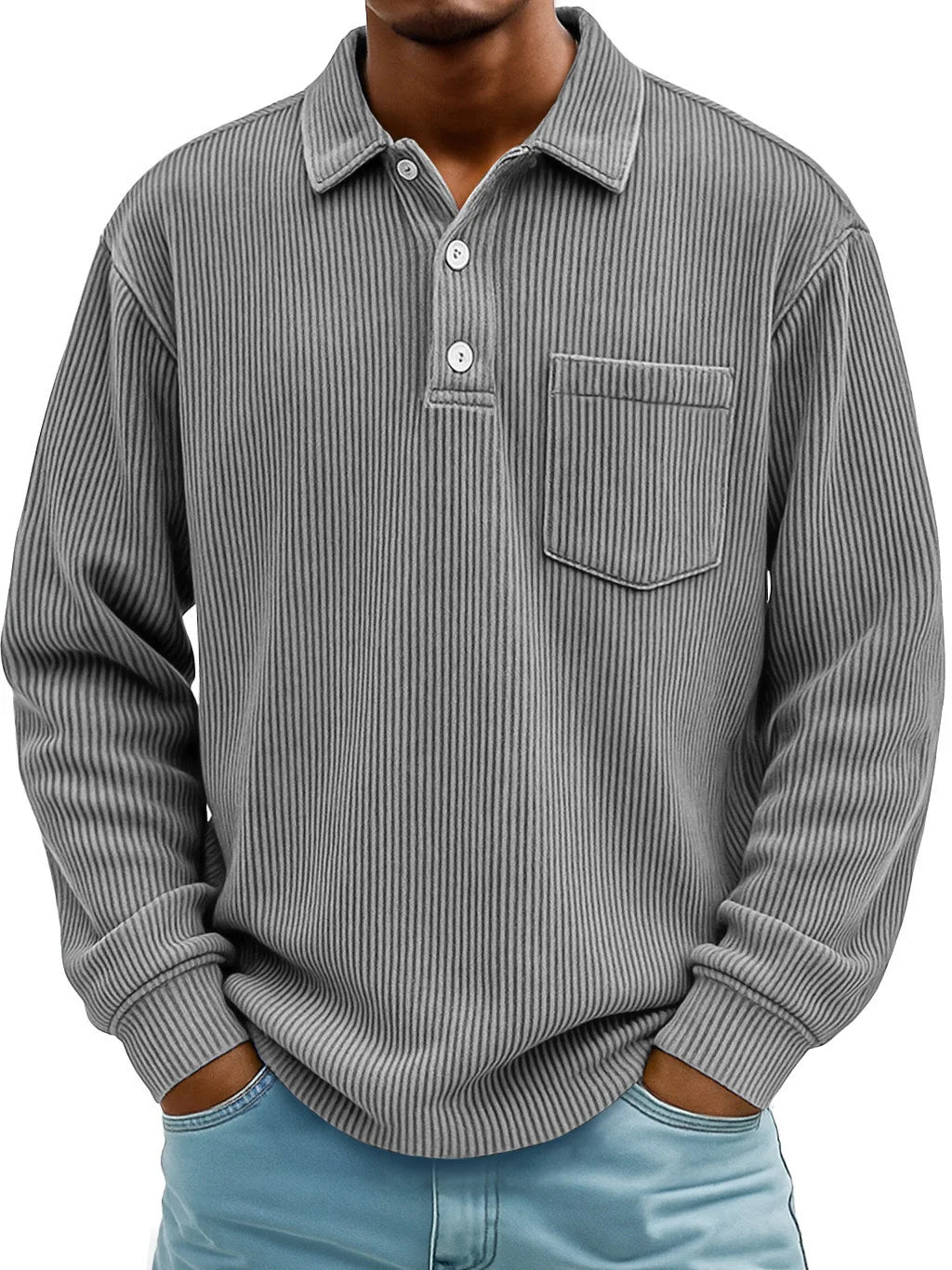 Beeckhoven™ | Heren Corduroy Sweatshirt