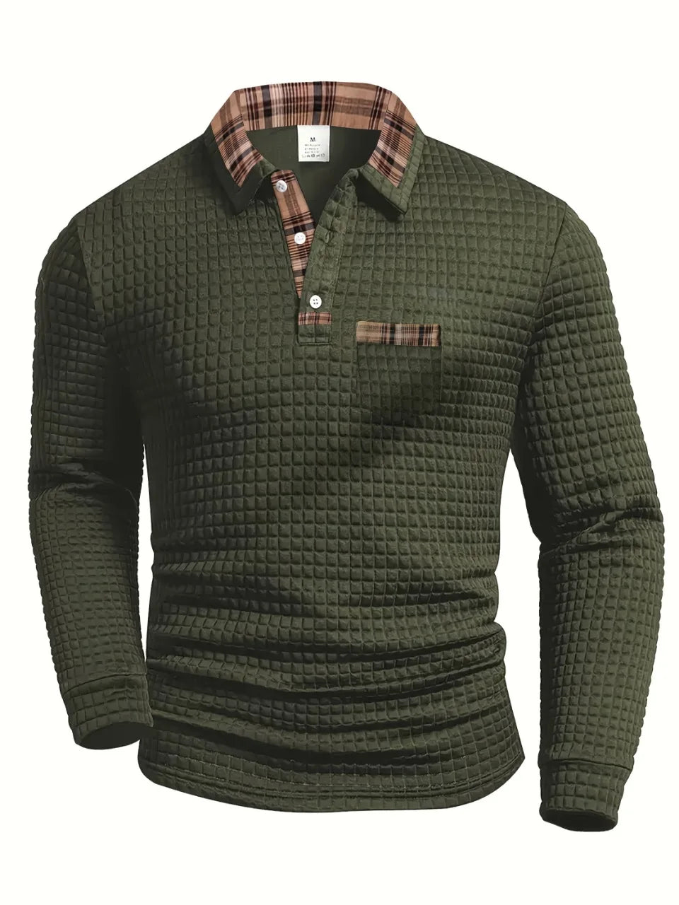 Beeckhoven™ | Polo Shirt Met Ruitpatroon