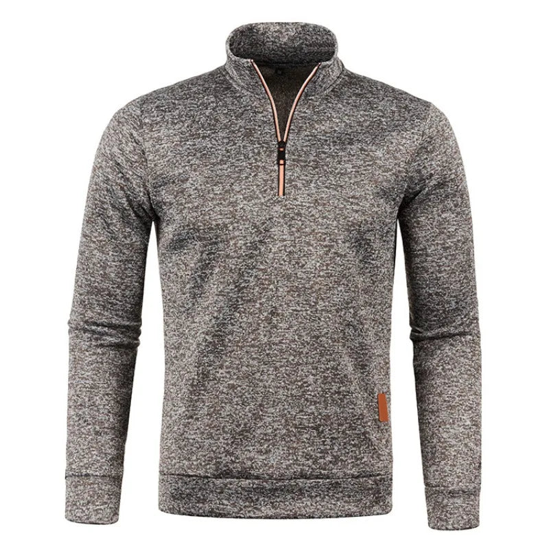 Beeckhoven™ | Sportief Heren Sweatshirt met Halve Rits