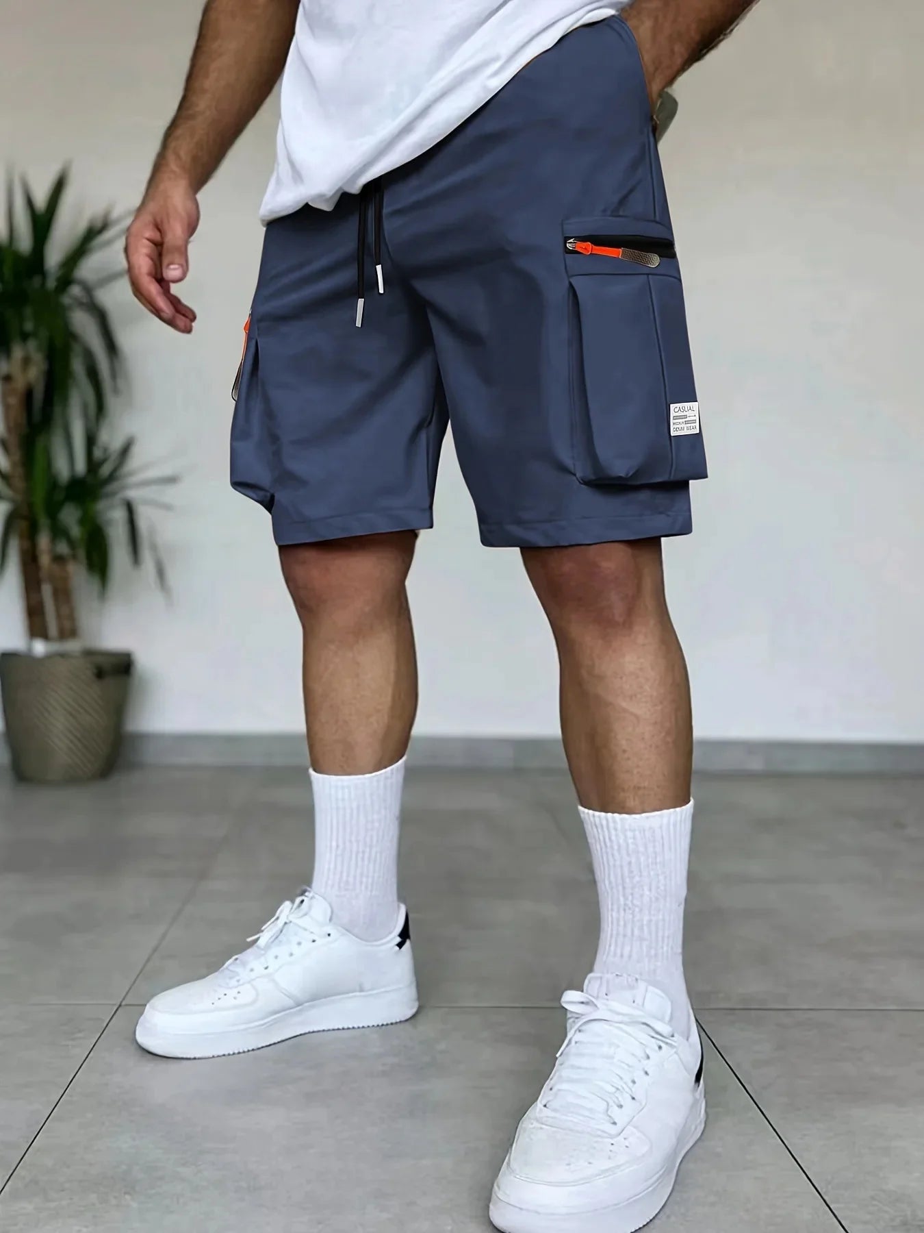 Beeckhoven™ | Cargo Stretch Jogger Short voor Heren