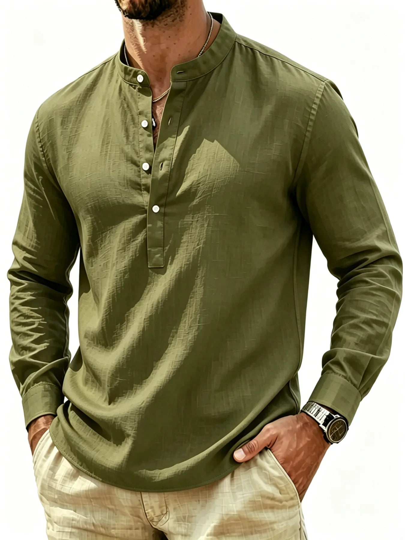 Beeckhoven™ | Ademend Shirt Met Lange Mouwen