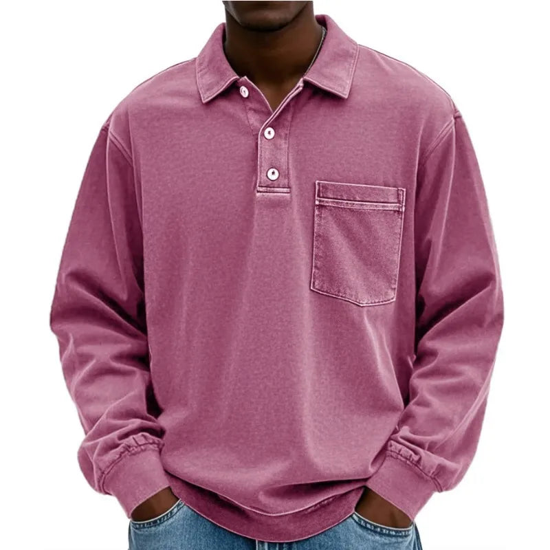 Beeckhoven™ | Casual Poloshirt Met Lange Mouwen