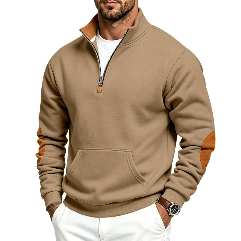 Beeckhoven™ | Casual Heren Sweater Met Rits