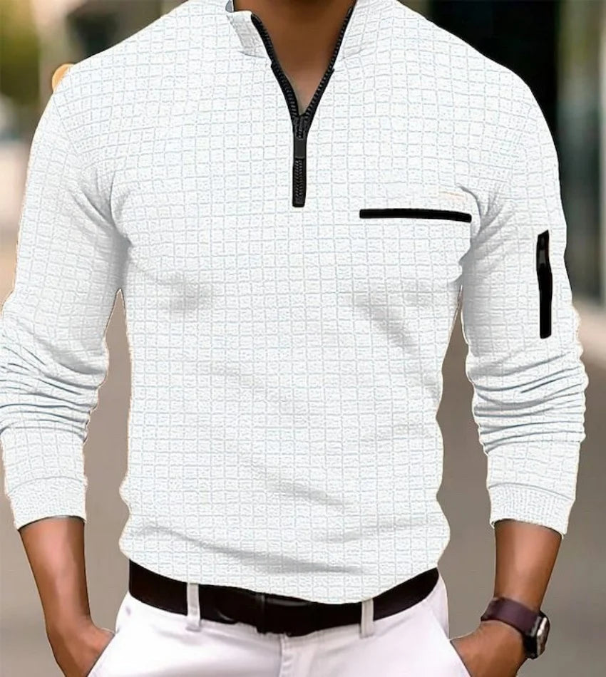 Beeckhoven™ | Heren Poloshirt Met Ruitpatroon
