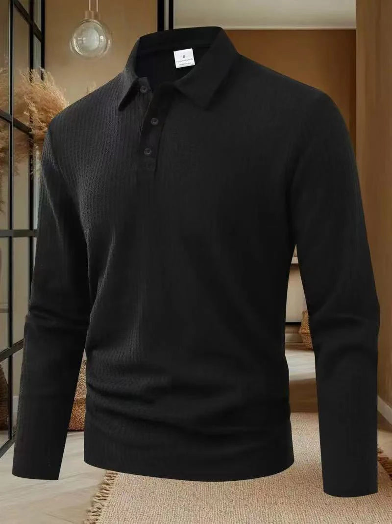 Beeckhoven™ | Elegante Heren Polotrui met Lange Mouwen