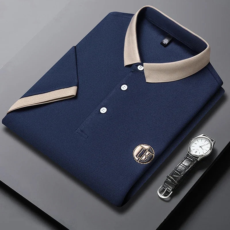 Beeckhoven™ | Luxe Poloshirt met Verfijnd Embleem