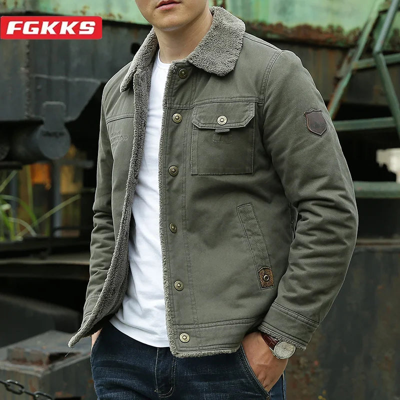 Beeckhoven™ | Stoere Herenjas – Hoogwaardig & Warmgevoerd
