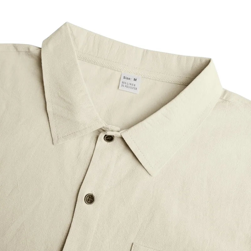 Beeckhoven™ | Casual Heren Overhemd van Ademend Materiaal