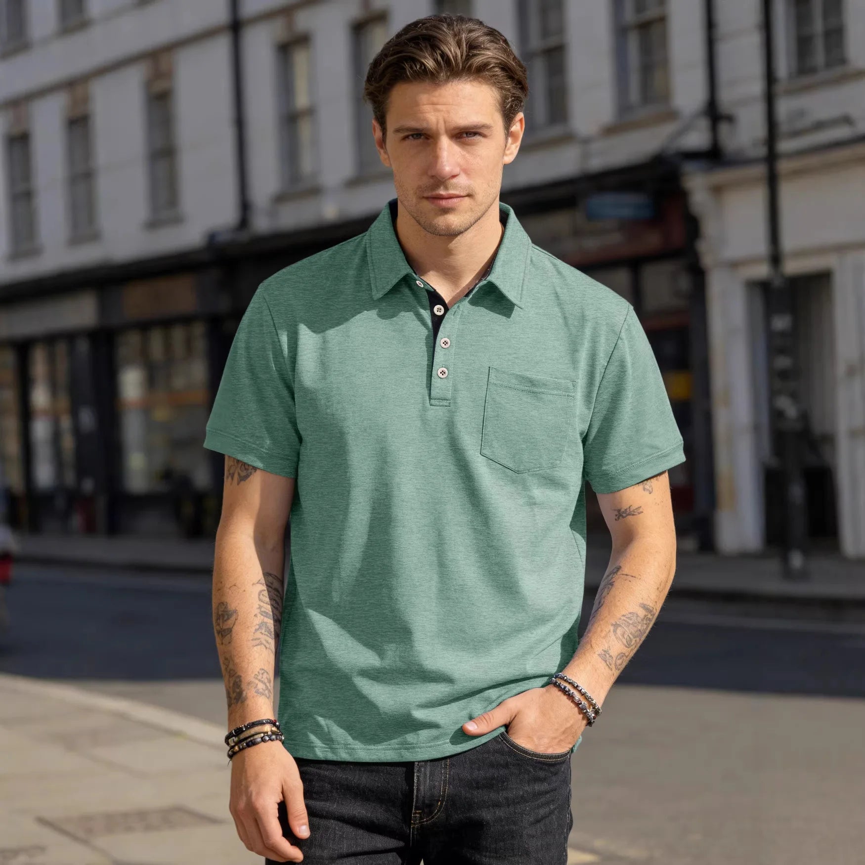 Beeckhoven™ | Casual Mannen Poloshirt