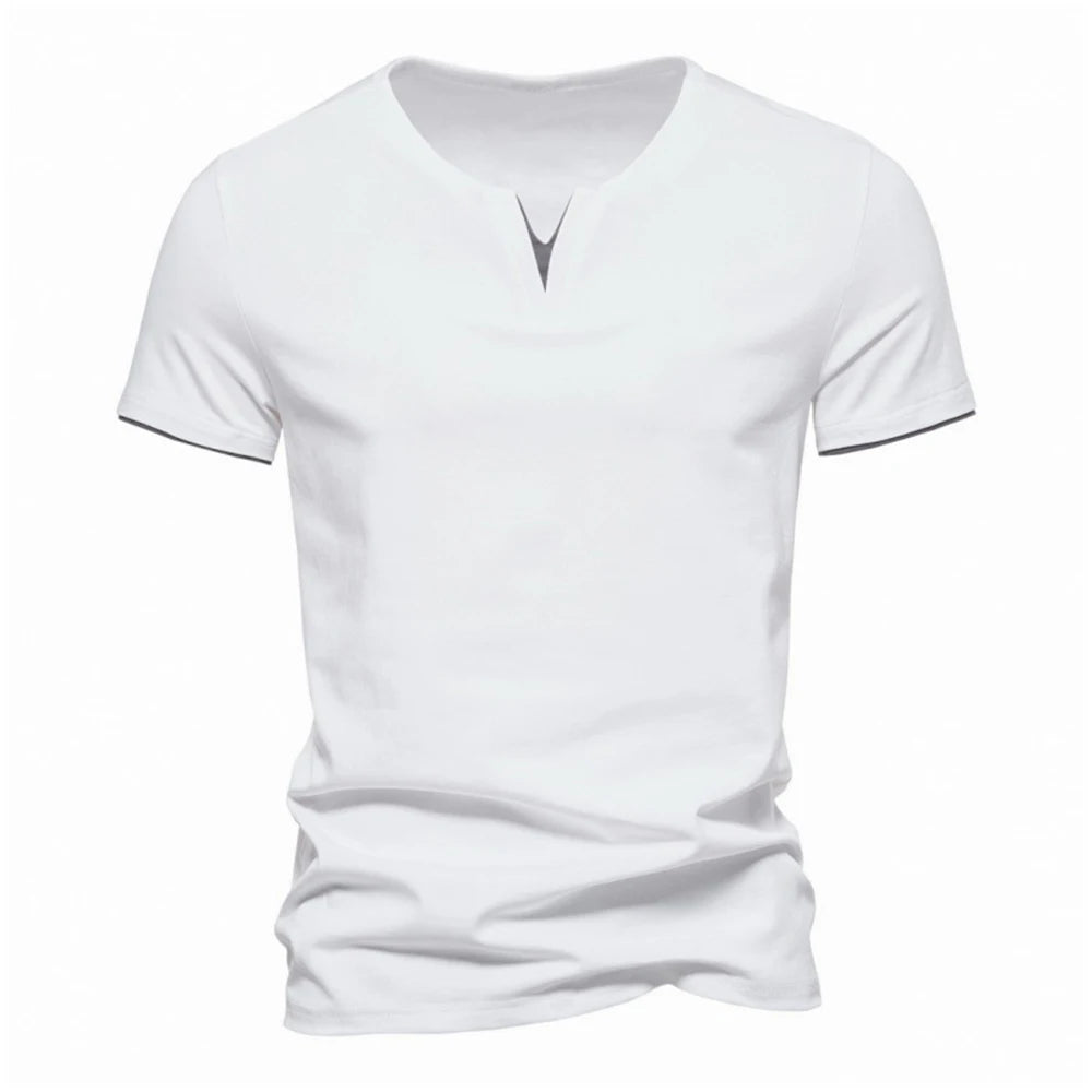 Beeckhoven™ | Heren Zomer T-shirt Met V-Hals