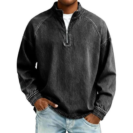 Beeckhoven™ | Vintage Heren Shirt Met Lange Mouwen