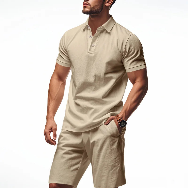 Beeckhoven™ | Linnen Zomer Poloset
