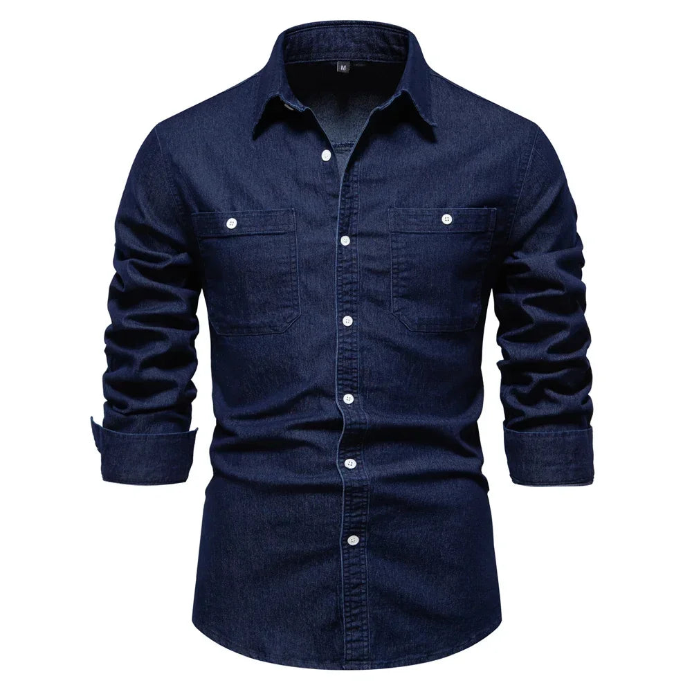 Beeckhoven™ | Heren Denim Overhemd